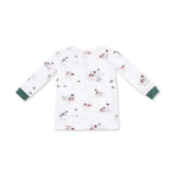 Pointer Pups And Duck Buddies - Long Sleeve Loungewear Set