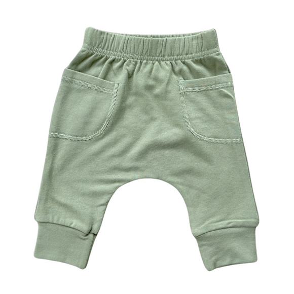 Baby Pocket Pants - Olive