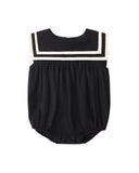 Sailor Romper - Black