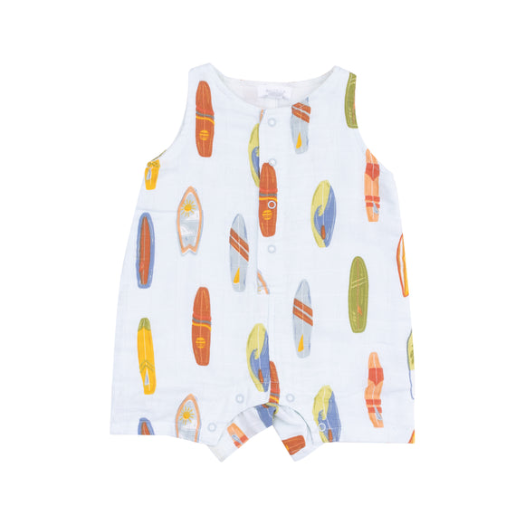 Vintage Surfboards Sleeveless Shortie Romper