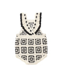 Crochet Romper - Abstract