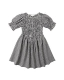 Louise Dress - Black Check