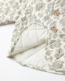 Quilted Jacket - Green Floral