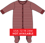 Scarlet Red Striped Thermal Sleeper