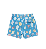 Baby Boys Swim Trunk - Blue Seashells