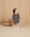 Long Sleeve Isla Dress - Indigo