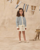 Classic Cardigan - Maritime Stripe - Girl