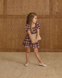 Oversized Bow - Burgundy Plaid