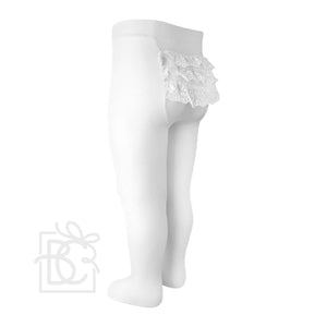 Bottom Lace Microfiber Tights - More Colors!