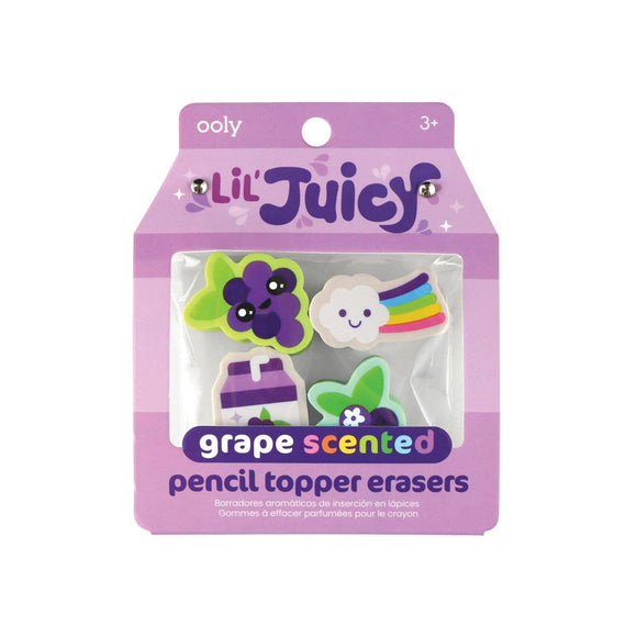 Lil' Juicy Scented Topper Eraser - Grape