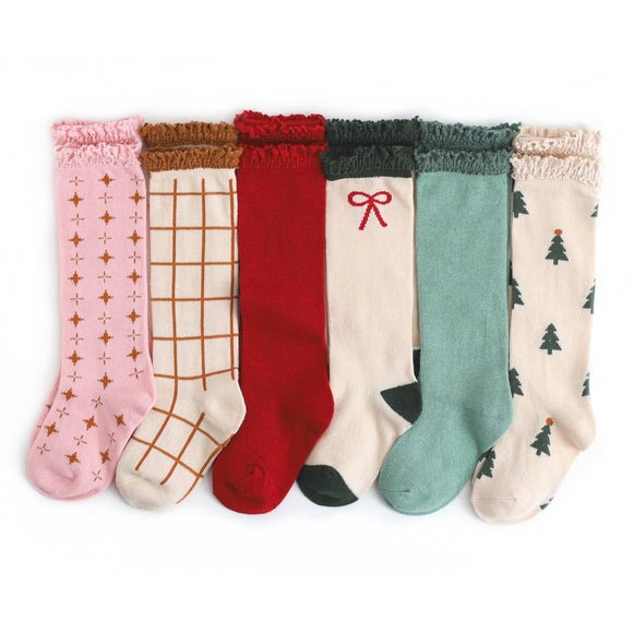 Cozy Christmas Knee High Socks - Choose Your Pair