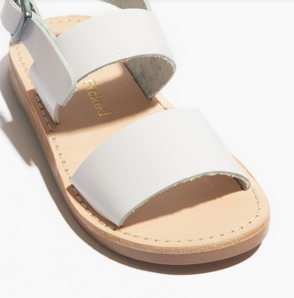 White Patent Sanibel Sandal
