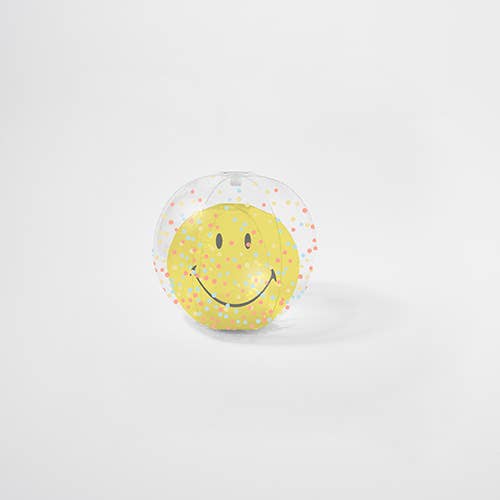 Inflatable Beach Ball Smiley